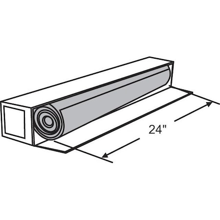 Strybuc 24in Fiberglass Gray 69-26